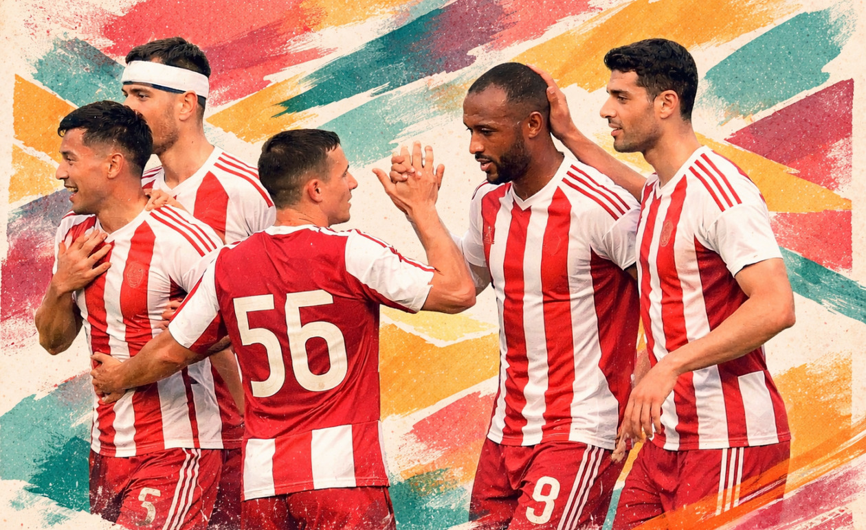 Ολυμπιακός: Άνετο πέρασμα με 3-0 από την Κρήτη – Στην κορυφή με «υπογραφή» Ελ Κααμπί