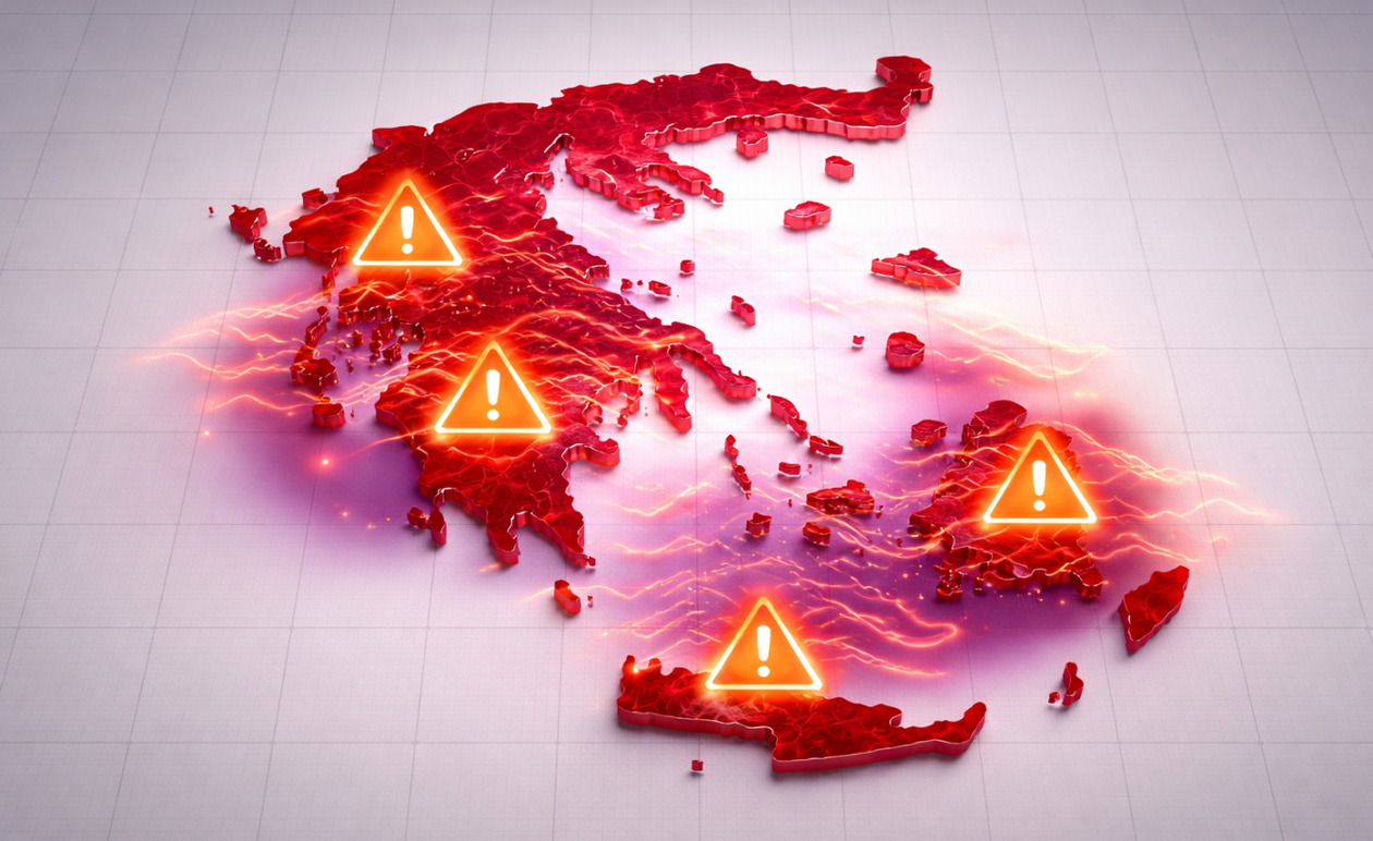 Κακοκαιρία: Συναγερμός Red Code σε Αχαΐα – Ηλεία: Η πορεία των φαινομένων στην Αττική