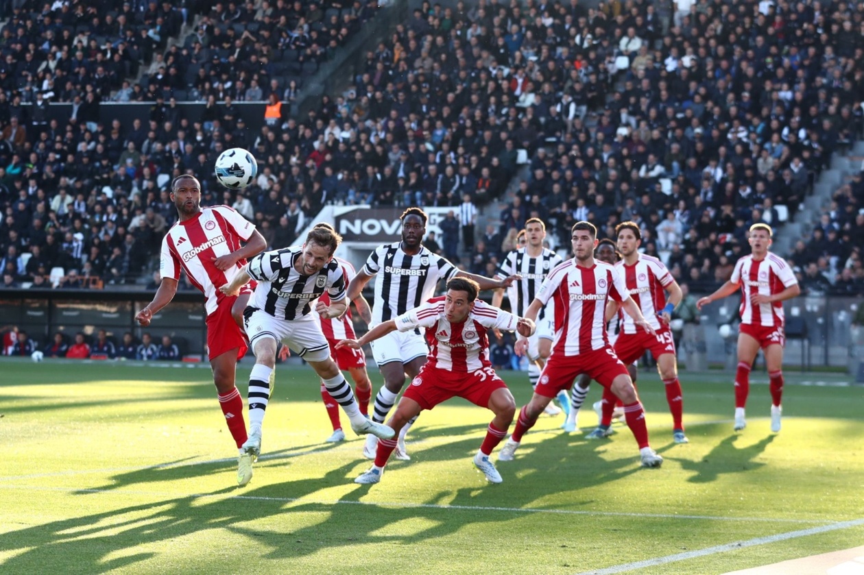 ΠΑΟΚ – Ολυμπιακός 3-1: Ήττα στην Τούμπα για τους «ερυθρόλευκους» στα playoffs