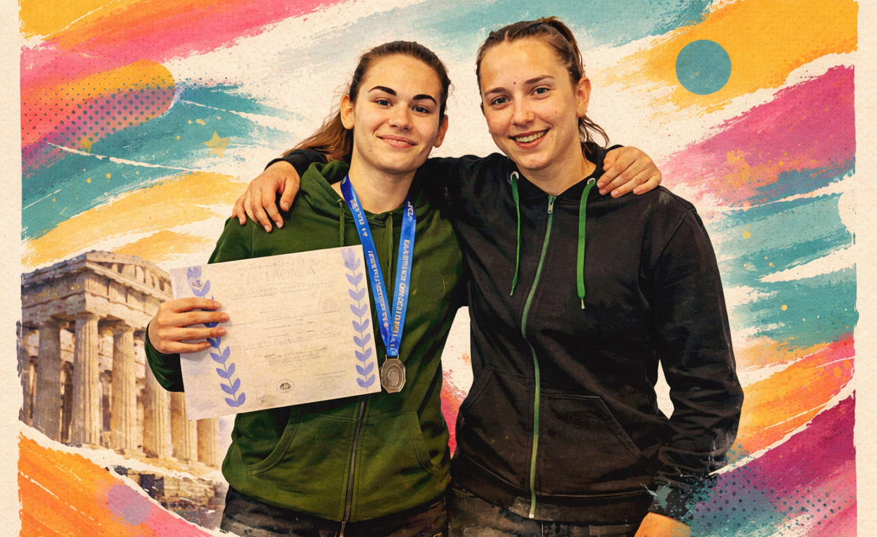 Παναθηναϊκός: Ασημένιο μετάλλιο για την Κατσίκα στο Πανελλήνιο Πρωτάθλημα Πάλης Κ15