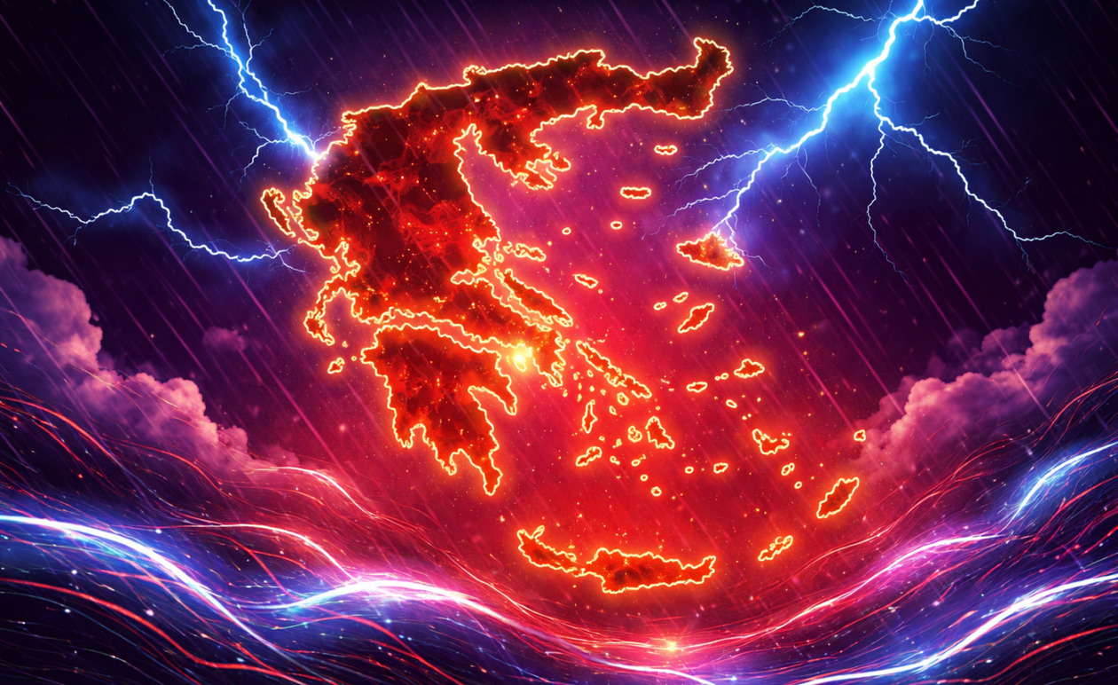 Meteo: Πάνω από 43.000 κεραυνοί σάρωσαν την Ελλάδα – Οι 8 περιοχές με τα μεγαλύτερα ύψη βροχής