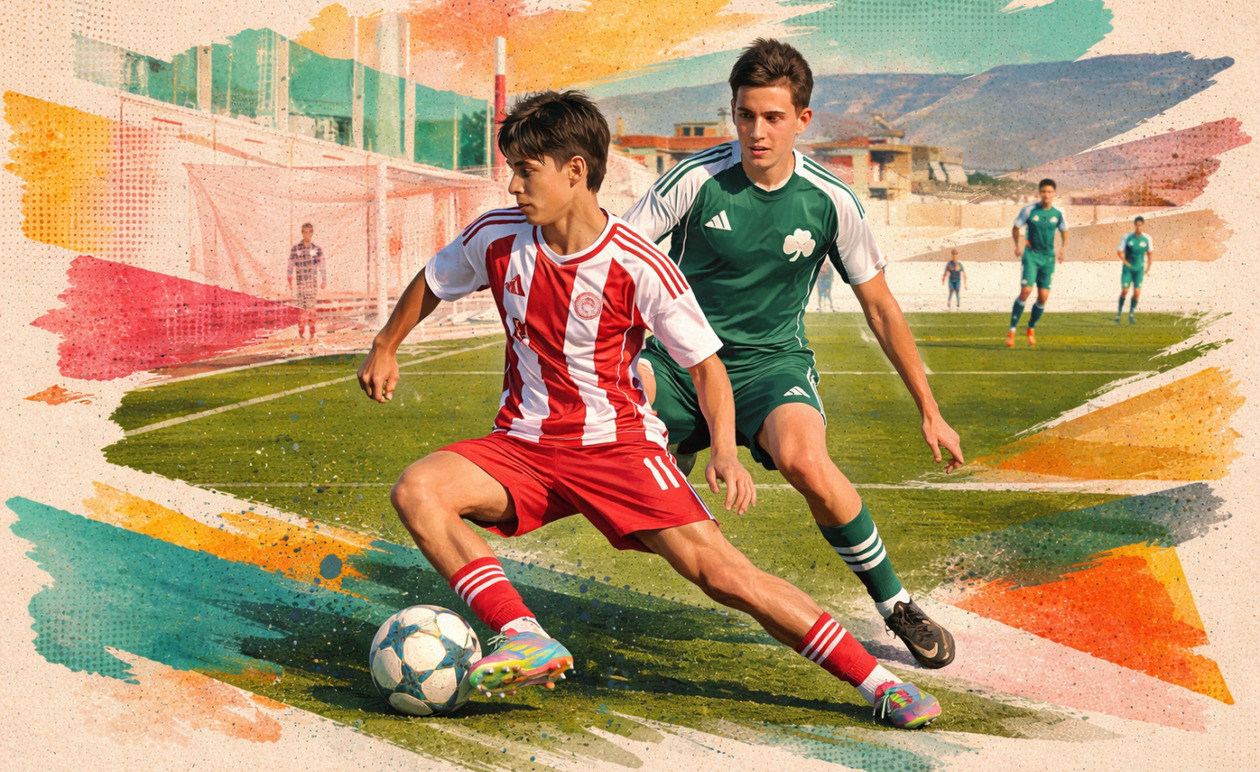 Ολυμπιακός – Παναθηναϊκός: Ήττα 0-2 για την Κ19 στο ντέρμπι του Ρέντη