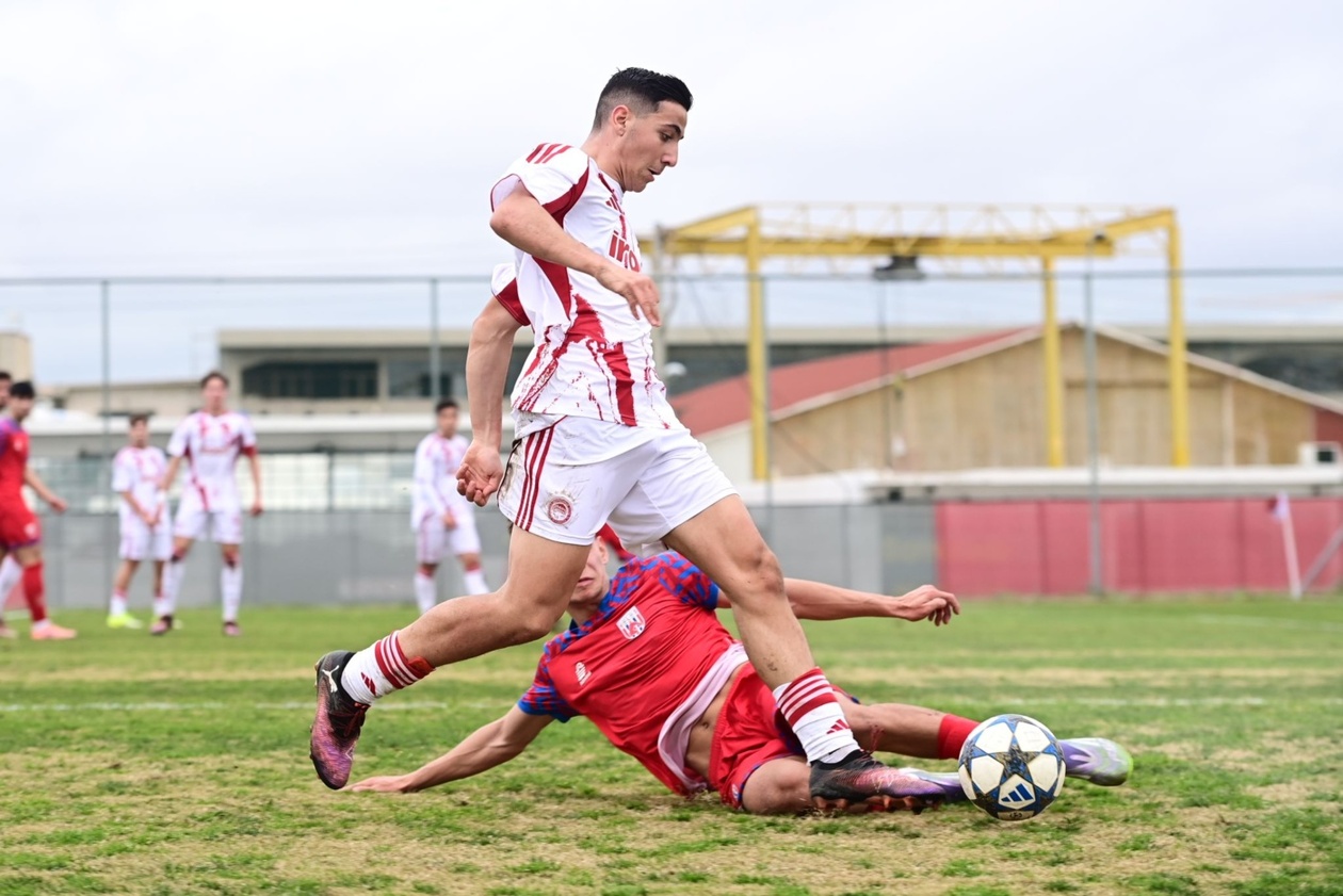 Ολυμπιακός: Ισοπαλία 3-3 για την Κ19 κόντρα στον Βόλο στο Ρέντη