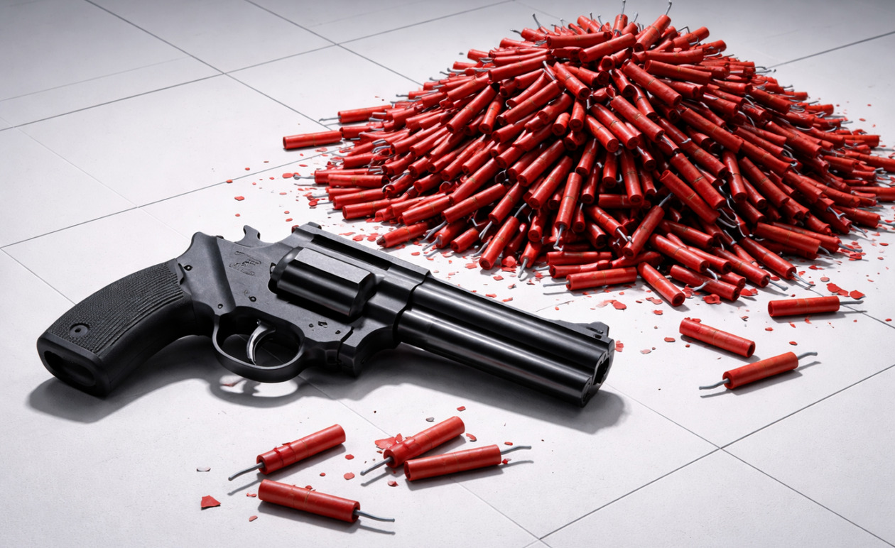 Ηράκλειο: Χιλιάδες κροτίδες και οπλισμός στα χέρια της ΔΑΟΕ – Δύο συλλήψεις στην Κρήτη