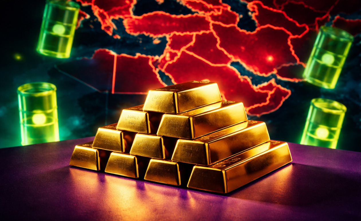 Χρυσός: Πέμπτη ημέρα ανόδου στα 5.377 δολάρια εν μέσω πολεμικής κλιμάκωσης στη Μέση Ανατολή