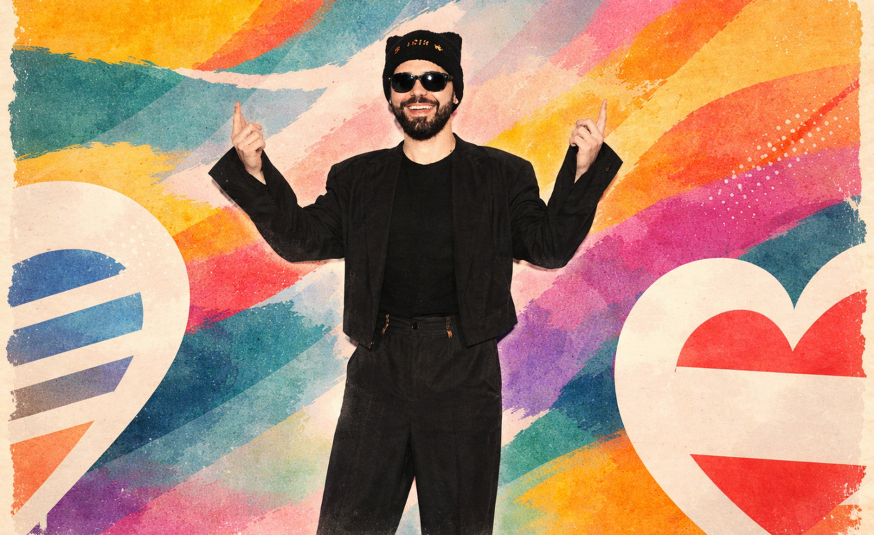 Ακύλας: Η πρώτη πρόβα στη Βιέννη για τη Eurovision 2026 με το «video game» concept του Φωκά Ευαγγελινού