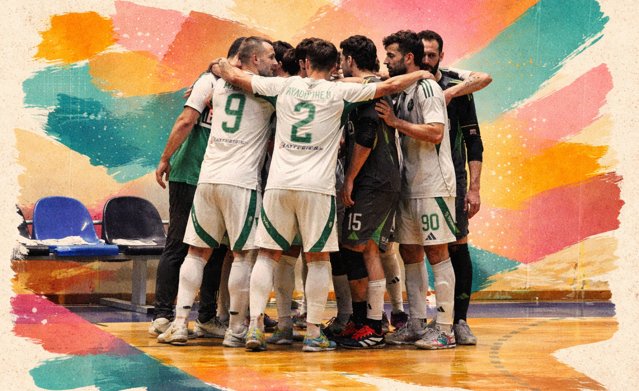 Παναθηναϊκός: Νίκησε τον Πήγασο με 5-2 και συνεχίζει την ανοδική του πορεία στο Futsal