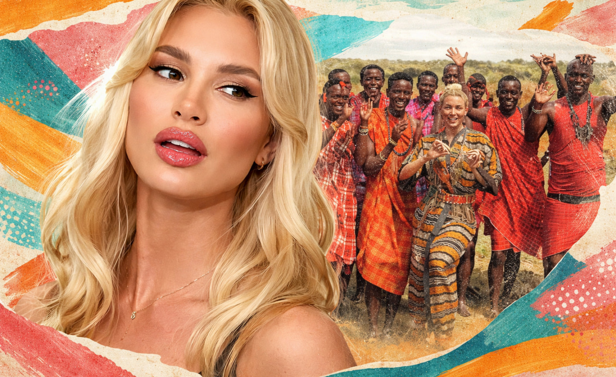 Αλεξάνδρα Παναγιώταρου: Χορεύει το «Μασάι» με την αυθεντική φυλή στην Κένυα