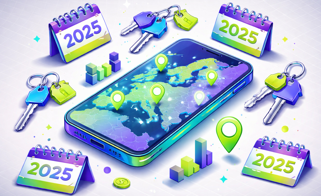 Βραχυχρόνια μίσθωση: Σχεδόν 1 δισεκατομμύριο διανυκτερεύσεις στην ΕΕ το 2025