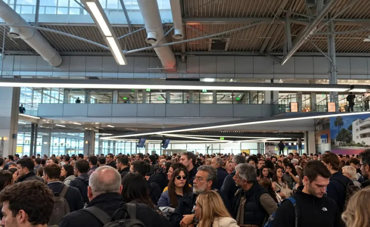 ΕΚΤΑΚΤΟ ΤΩΡΑ Χάος στο «Ελευθέριος Βενιζέλος»