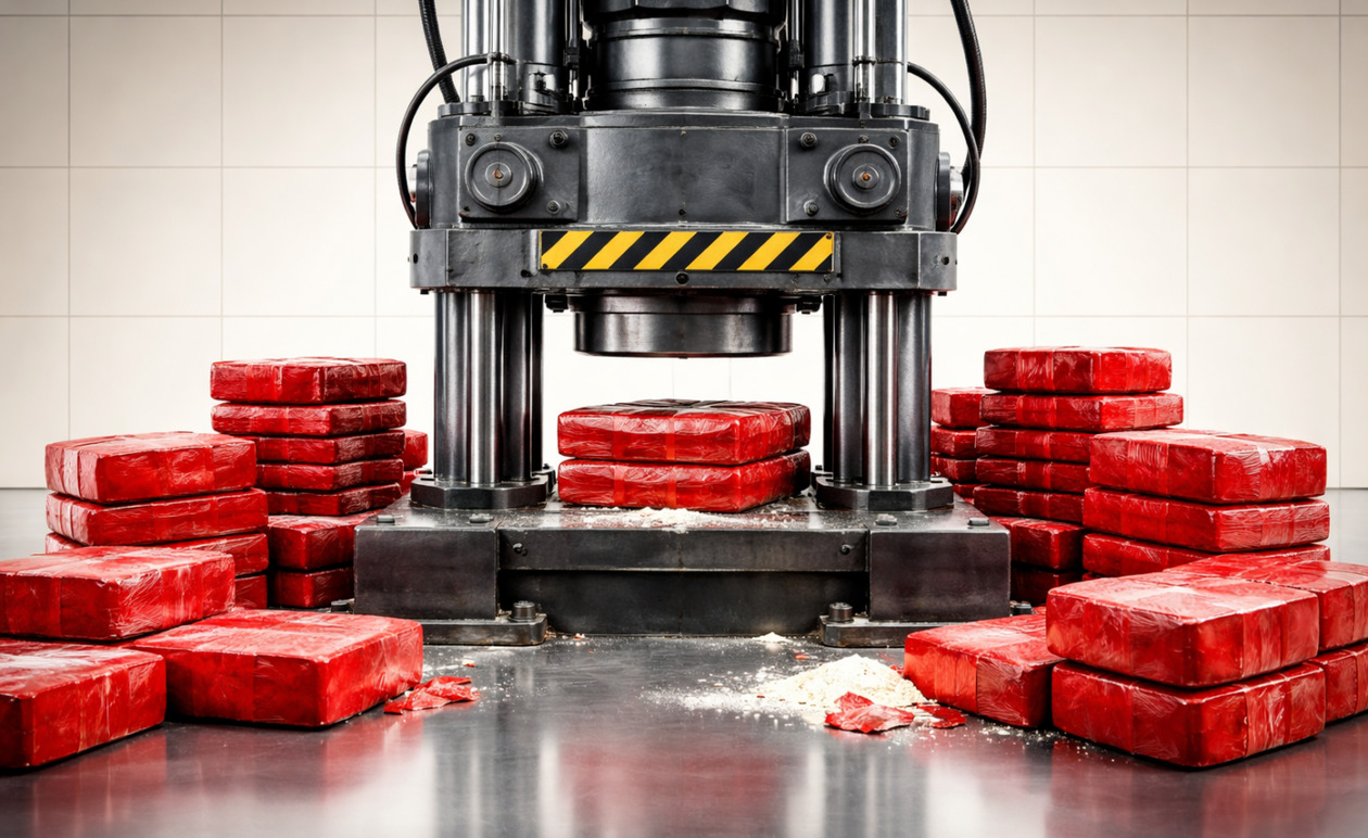 Αττική: Σύλληψη 34χρονου με 8,8 κιλά ηρωίνης και υδραυλική πρέσα