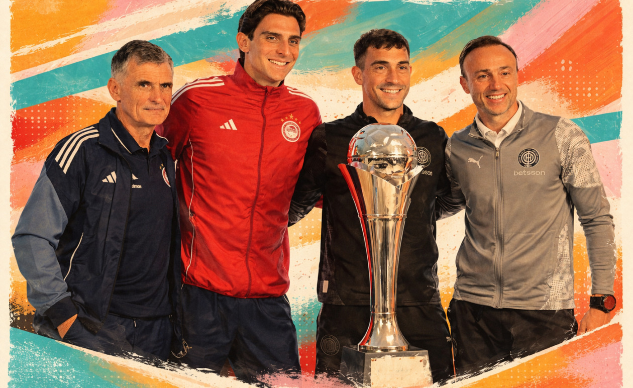 Ολυμπιακός: Το σύνθημα Μεντιλίμπαρ και Τζολάκη για την κατάκτηση του Super Cup κόντρα στον ΟΦΗ