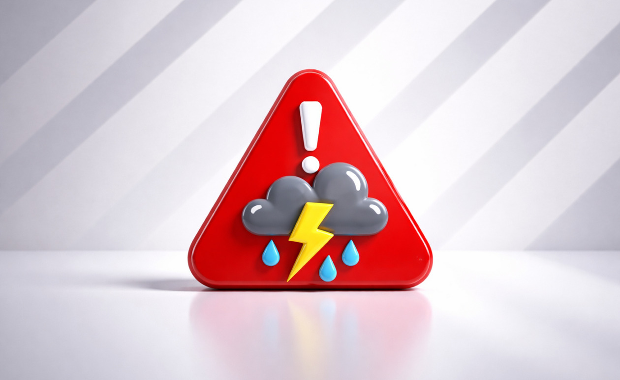 Πολιτική Προστασία: Επιδείνωση καιρού με καταιγίδες, σκόνη και θυελλώδεις νοτιάδες