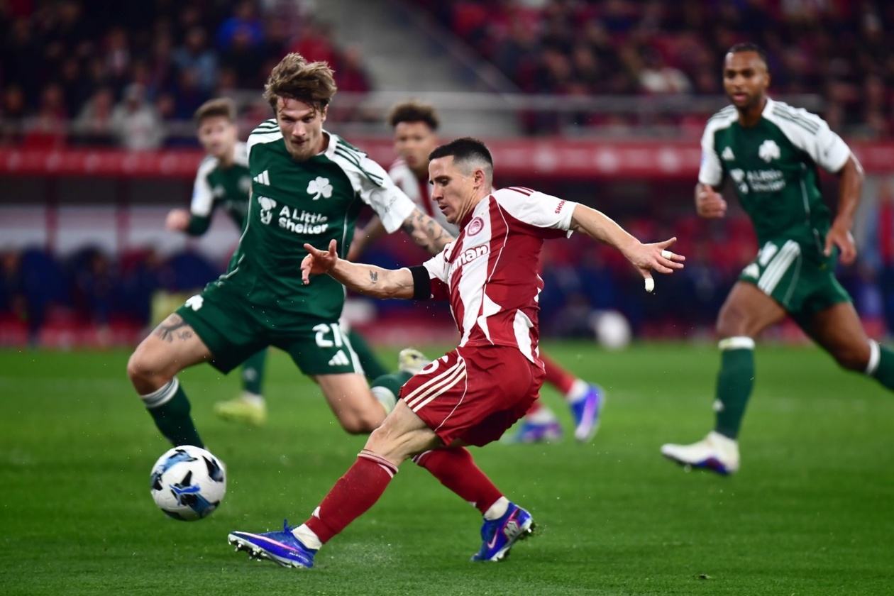 Ολυμπιακός: Ήττα 0-1 από τον Παναθηναϊκό στο ντέρμπι του «Γ. Καραϊσκάκης»