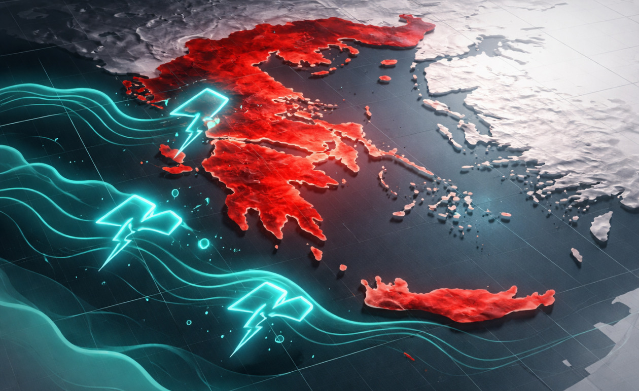 Πολιτική Προστασία: Σε κατάσταση Red Code Δυτική Ελλάδα, Ήπειρος και Ιόνιο έως την Πέμπτη