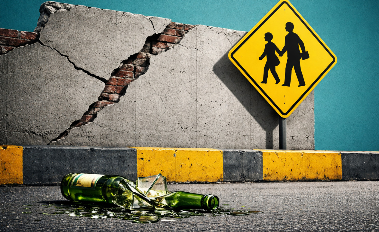 Χανιά: Μεθυσμένος οδηγός προσέκρουσε σε τοίχο σχολείου – Ένα παιδί στο νοσοκομείο