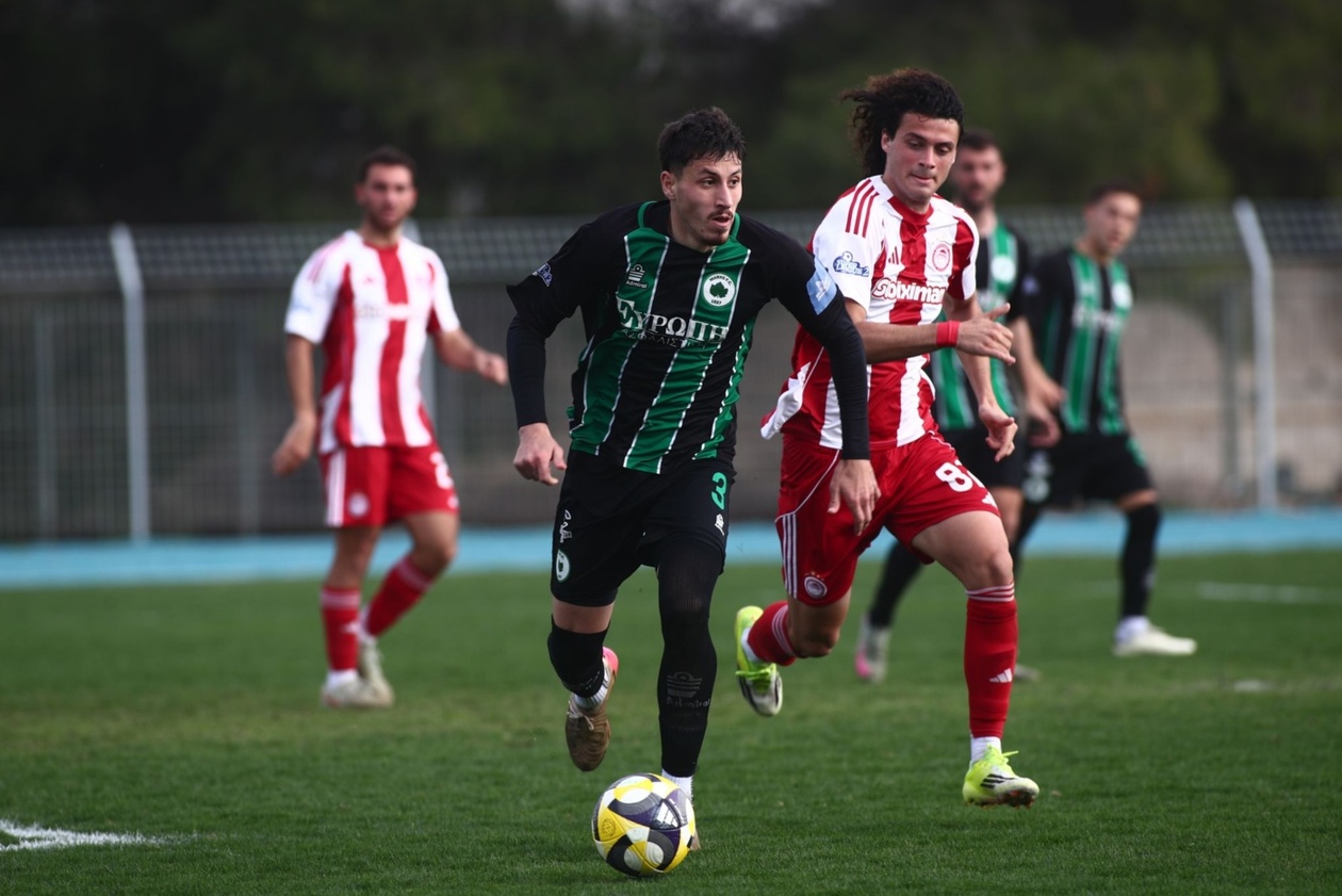 Μαρκό – Ολυμπιακός Κ23 1-1: Σοκ στο 96′ για τους ερυθρόλευκους στην πρεμιέρα των playoffs