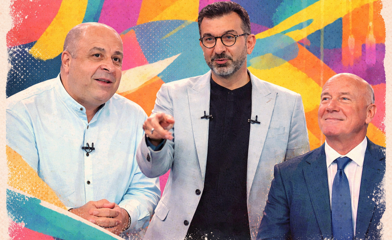 Μάρκος Σεφερλής: Ο γιος του, Χάρης, «έκλεψε» την παράσταση στο MEGA με τις γνώσεις του στο ποδόσφαιρο