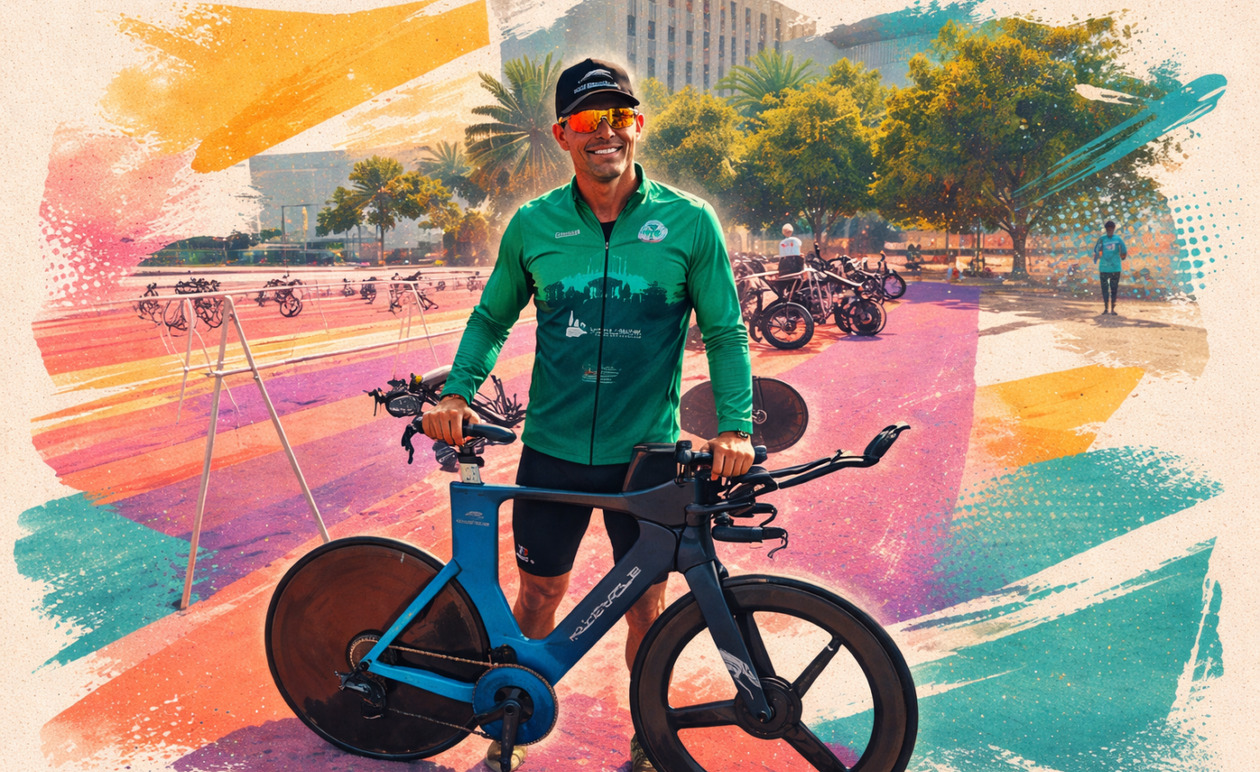 Παναθηναϊκός: Εντυπωσιακή πρεμιέρα του Κωνσταντίνου Φούκη στο IRONMAN 70.3 του Ομάν