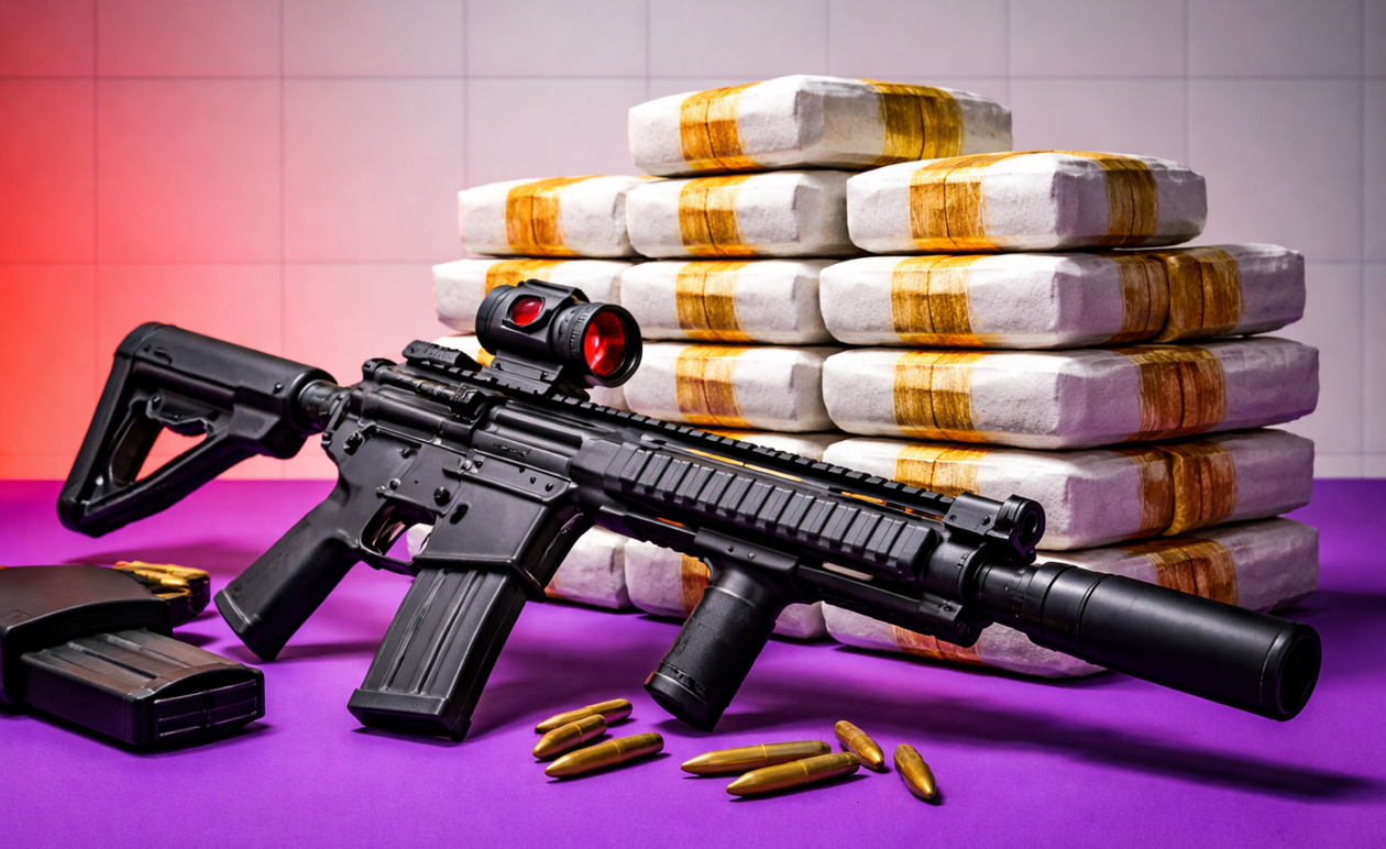 Ανατολική Μάνη: Σύλληψη δύο νεαρών με ένα κιλό κοκαΐνης και βαρύ οπλισμό