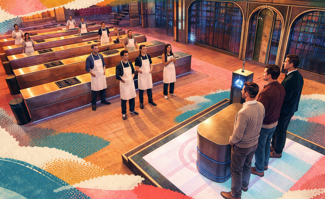 MasterChef: Ο Ανδρέας έκανε την ανατροπή και κέρδισε το Mystery Box της εβδομάδας Τέχνης