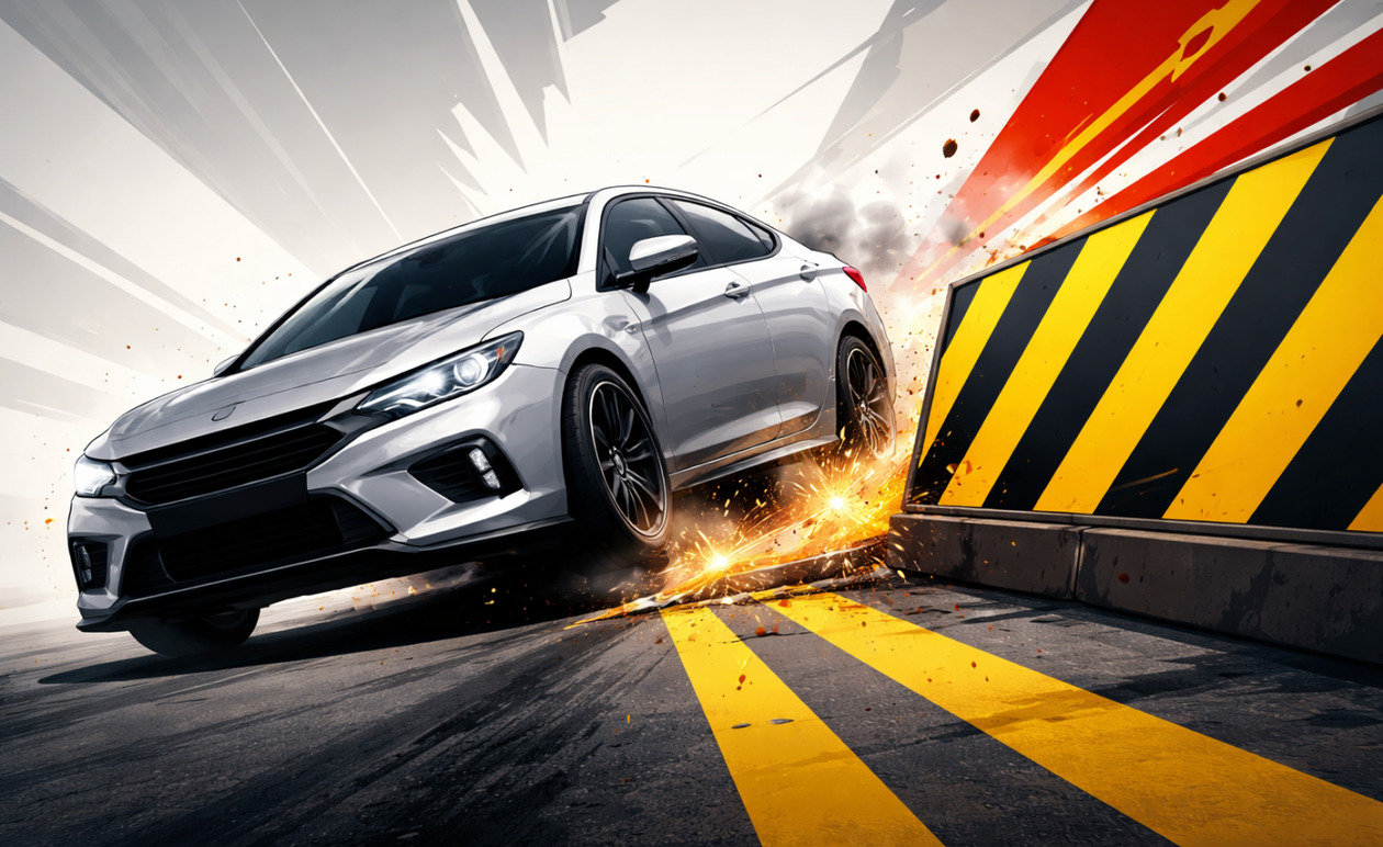 Καβάλα: Σοβαρό τροχαίο με δύο τραυματίες στη Νέα Καρβάλη – Αυτοκίνητο αναποδογύρισε στις μπάρες