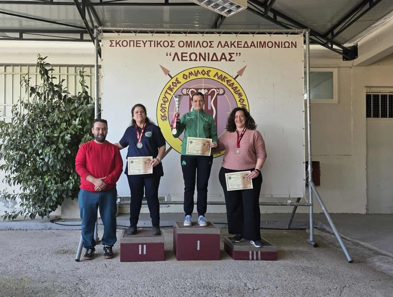 Παναθηναϊκός: Σάρωσαν τα μετάλλια οι σκοπευτές του «τριφυλλιού» στο 13ο κύπελλο στη Σπάρτη