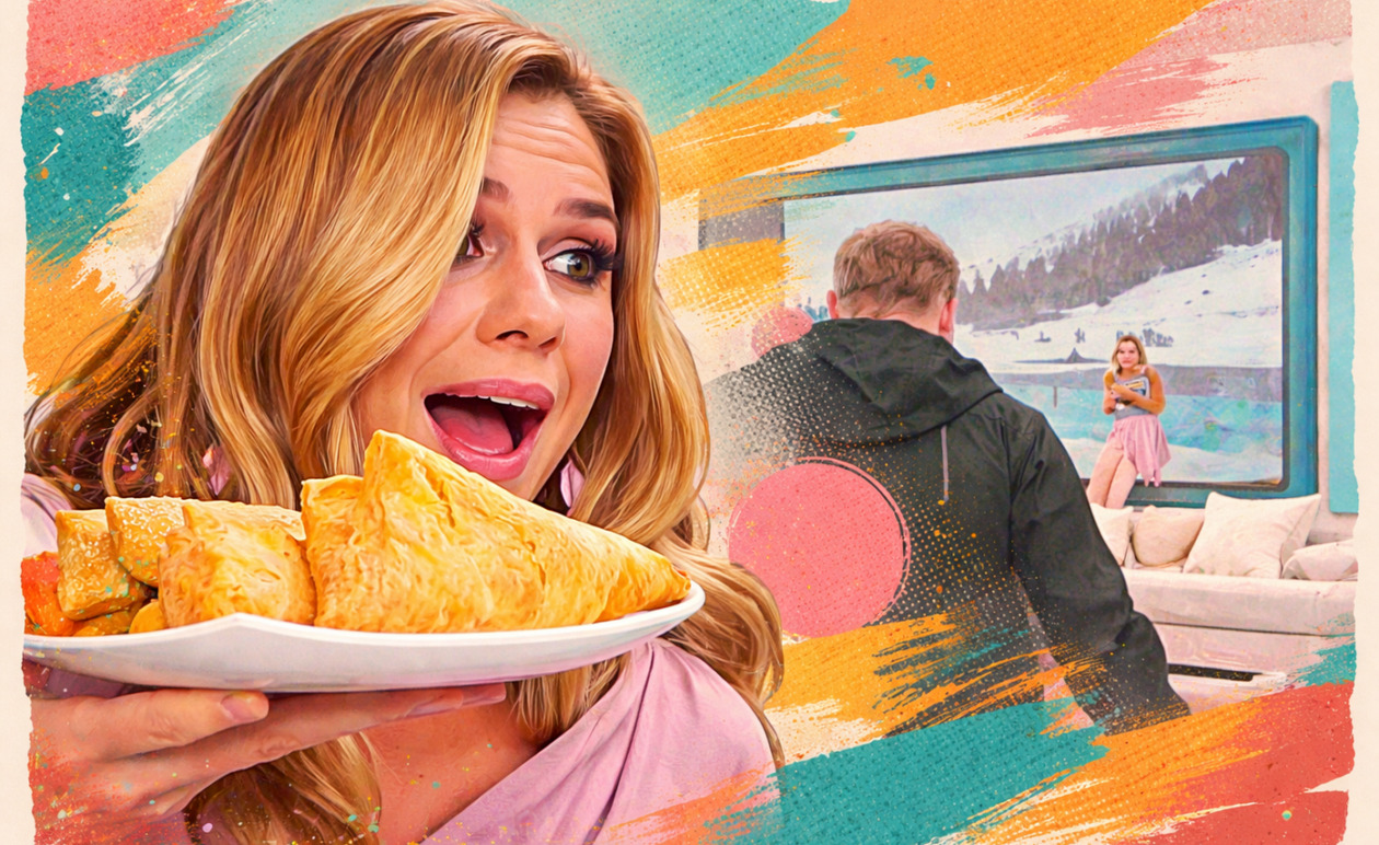 Κατερίνα Καραβάτου: Η on air εισβολή του Χρήστου Φερεντίνου στην πρεμιέρα του ANT1