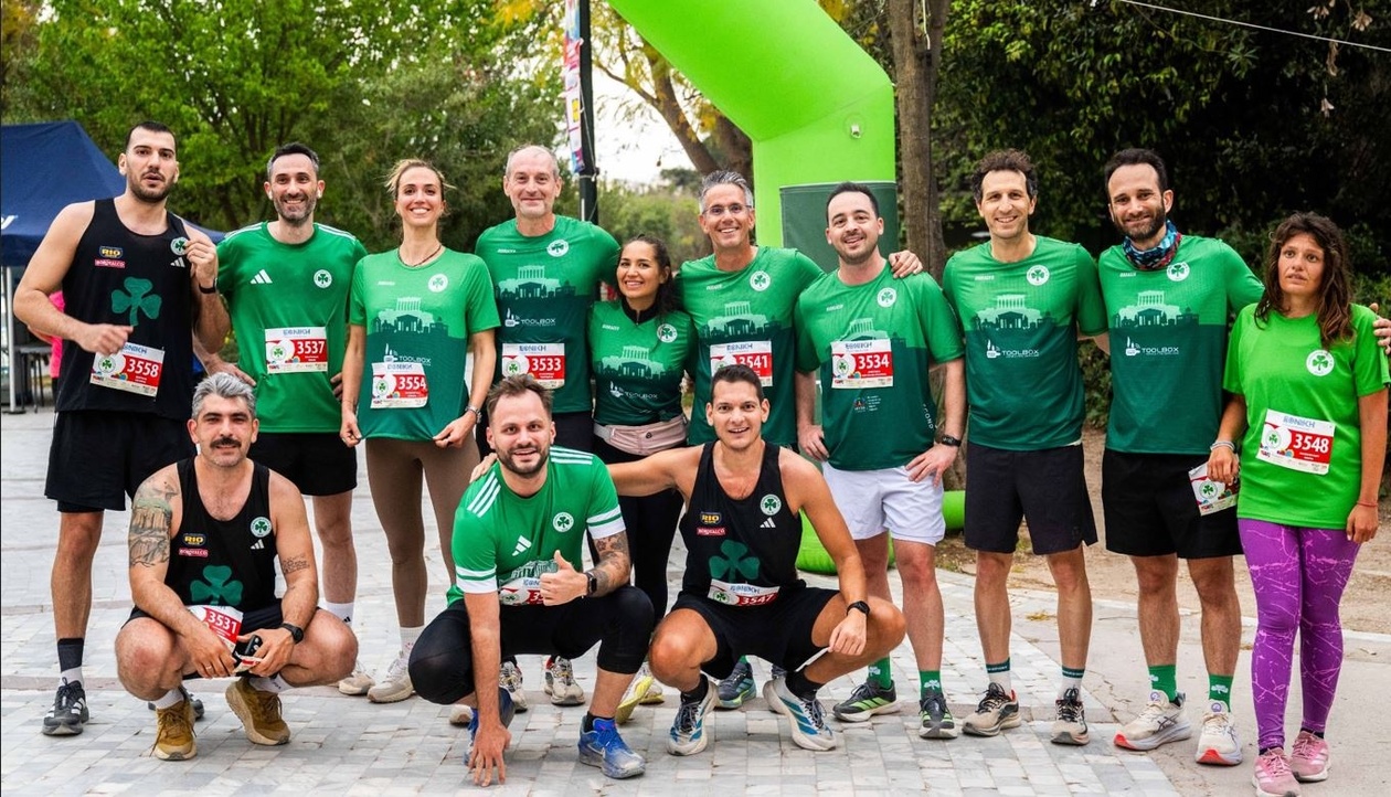 Παναθηναϊκός: Μαζική «πράσινη» συμμετοχή και ηχηρό μήνυμα κατά της βίας στο 10ο No Finish Line