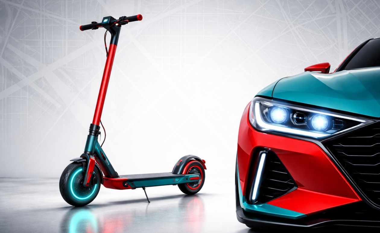 Λεωφόρος Αλεξάνδρας: Τροχαίο με σύγκρουση ΙΧ και πατινιού – Προβλήματα στην κυκλοφορία προς Πατησίων