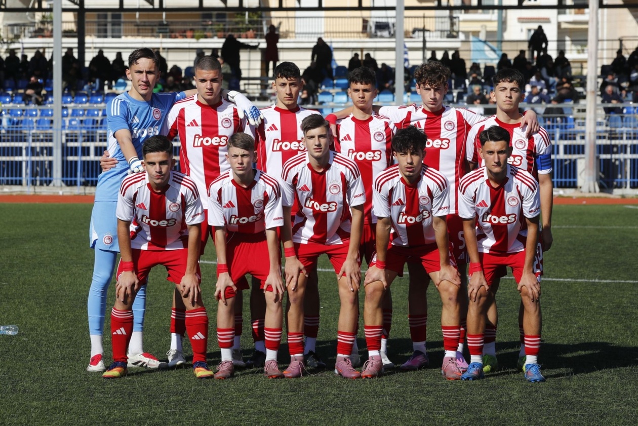 Παναθηναϊκός – Ολυμπιακός Κ15 0-1: Μεγάλο «διπλό» των ερυθρόλευκων στο ντέρμπι των αιωνίων