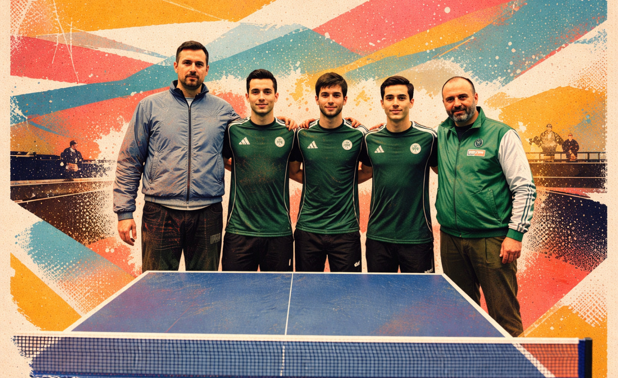 Παναθηναϊκός: Νίκη με 4-1 επί του ΑΣ Πέρα και εντυπωσιακό ντεμπούτο Αμπάσι στο πινγκ πονγκ