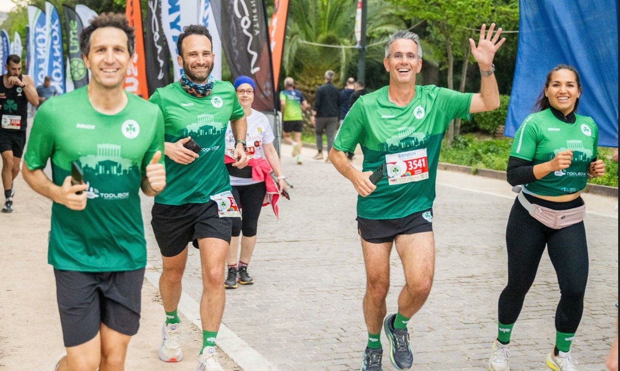 Παναθηναϊκός: Μαζική «πράσινη» συμμετοχή και ηχηρό μήνυμα κατά της βίας στο 10ο No Finish Line