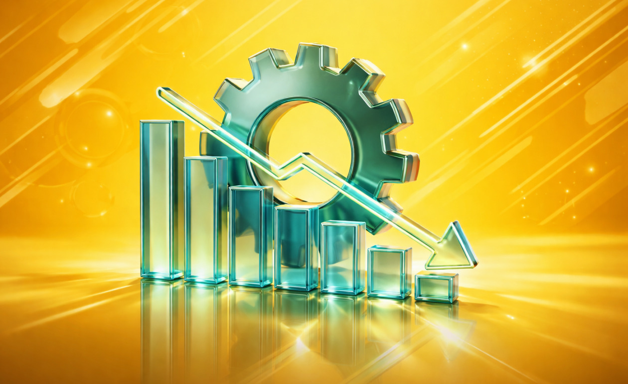 Βιομηχανία: Πτώση 5,3% στον κύκλο εργασιών τον Ιανουάριο 2026 – Στο 18,1% η μηνιαία βουτιά