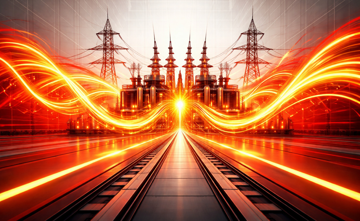 Θεσσαλονίκη: Διακοπή στα δρομολόγια των τρένων λόγω φωτιάς σε υποσταθμό ηλεκτροδότησης