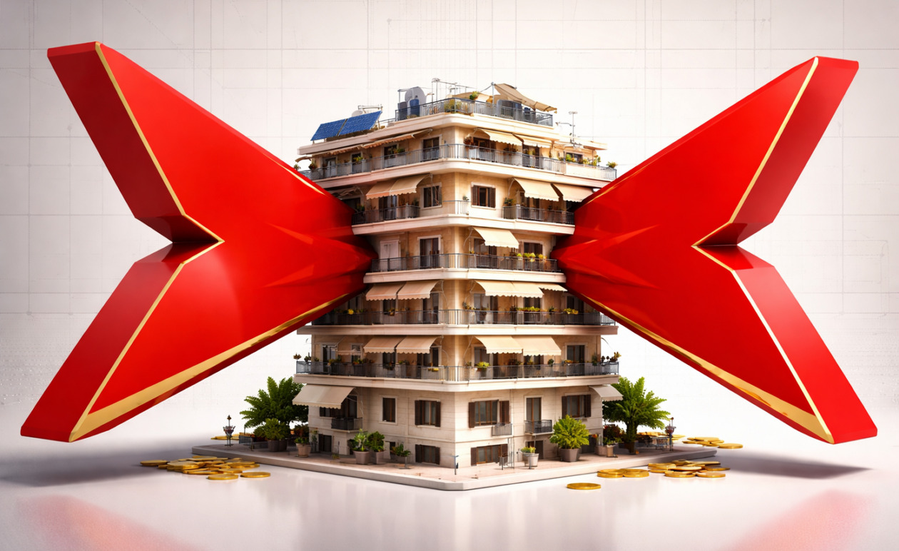 Ενοίκια: Στο 70% του μέσου μισθού το κόστος στέγασης στην Αθήνα