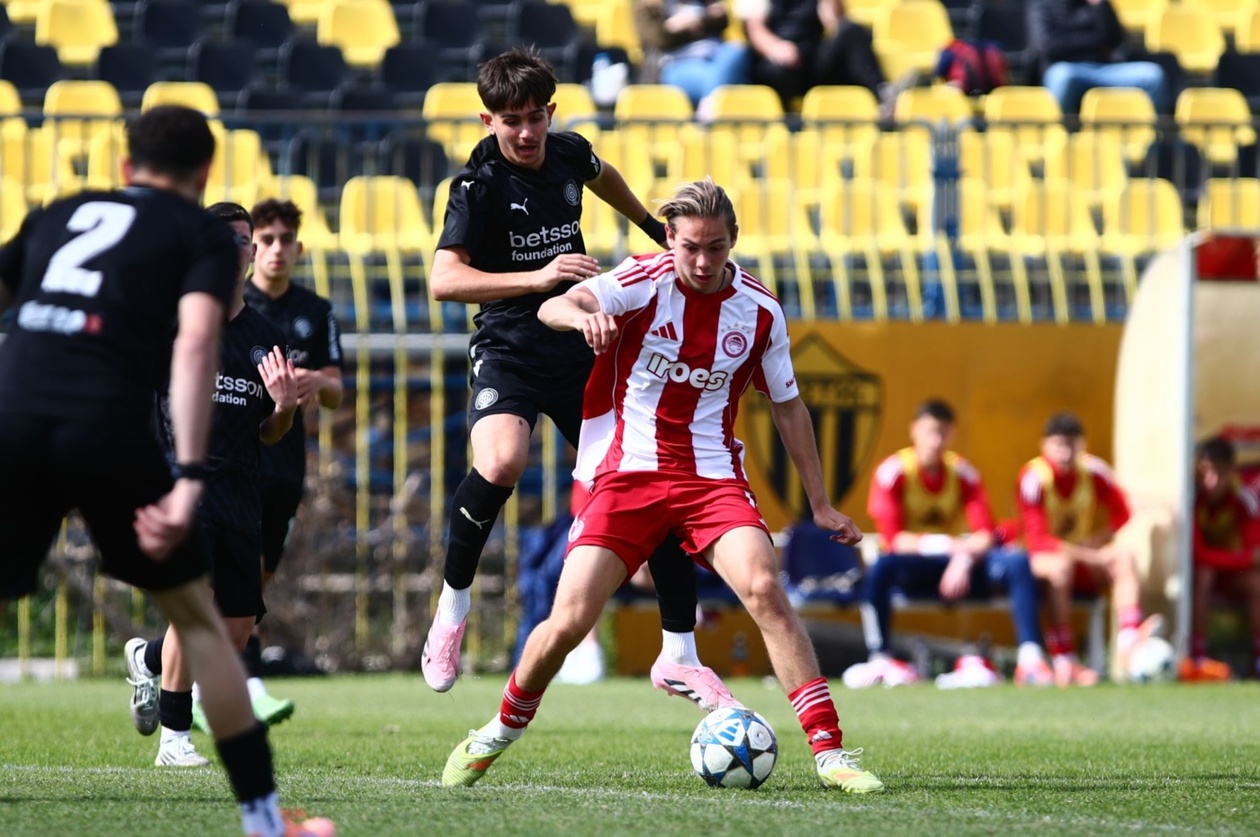 Ολυμπιακός Κ17: Επιβλητικό 4-0 επί του ΟΦΗ με χατ τρικ του Μωυσιάδη