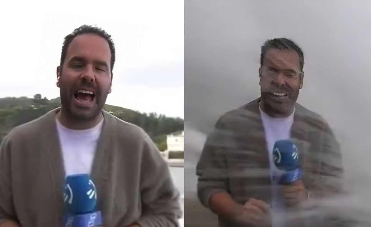 «Πάγωσαν» οι τηλεθεατές: Τρόμος on air… τεράστιο κύμα «κατάπιε» γνωστό δημοσιογράφο και εικονολήπτρια την ώρα ενω ήταν σε ζωντανή μετάδοση – Άφωνος ο παρουσιαστής
