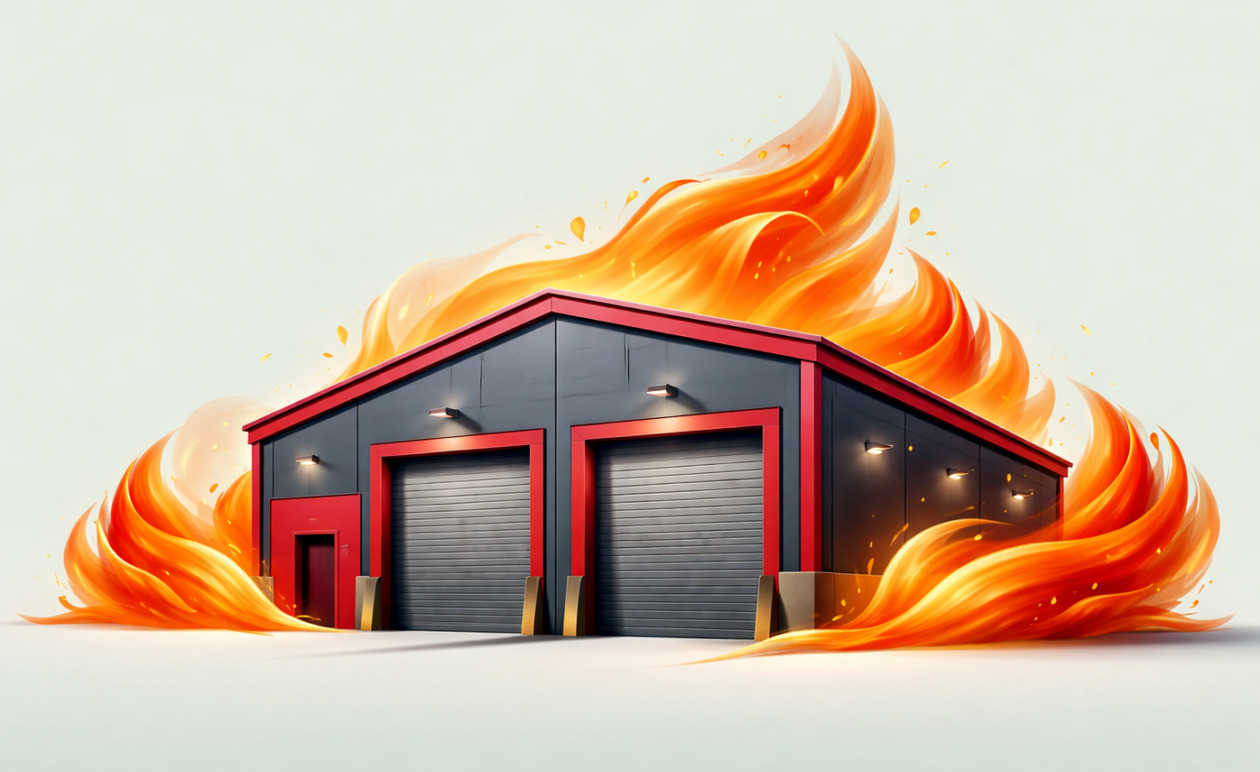 Σπάτα: Υπό μερικό έλεγχο η φωτιά σε αποθήκη αθλητικών ειδών στη Λεωφόρο Σπάτων