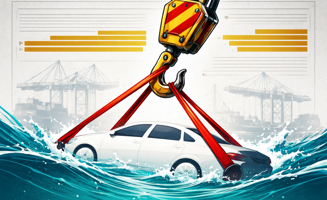 Πειραιάς: Επιβατικό όχημα έπεσε στη θάλασσα στην Πύλη Ε1 – Σώα η οδηγός