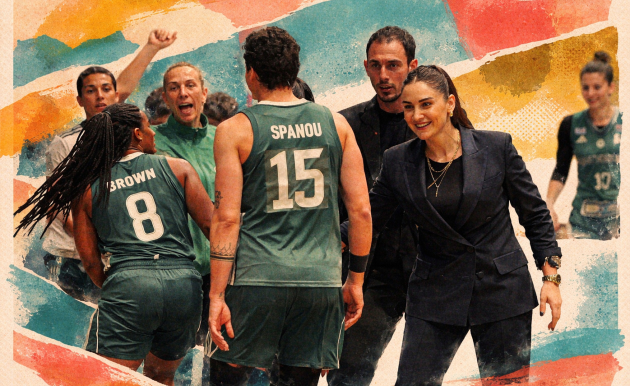 Παναθηναϊκός: Επιβλητικό «διπλό» στα Γιάννενα και άνοδος στην κορυφή της Α1 γυναικών