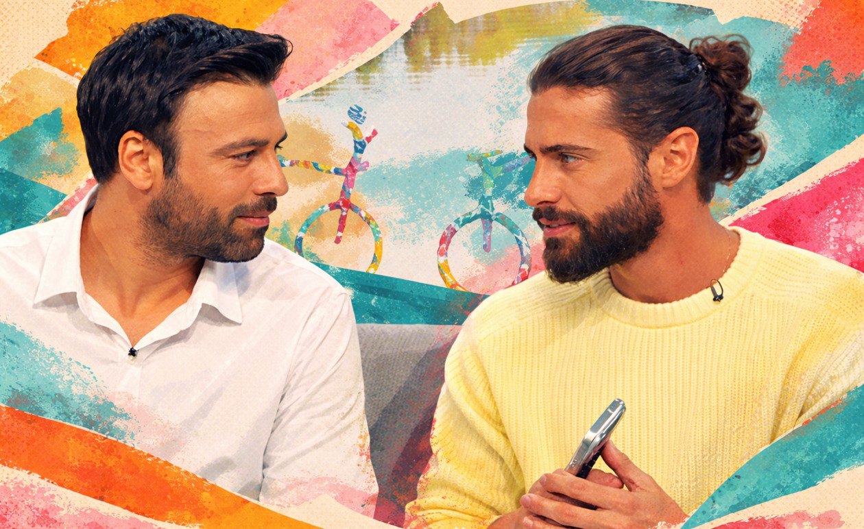 Αντρέας Γεωργίου: Η αμήχανη on air κόντρα με τον Κωνσταντίνο Βασάλο για το «unfollow» στο Instagram