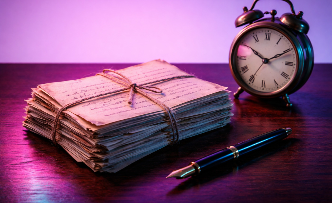 Η σιωπή των έξι ιντσών: Γιατί ένας 73χρονος γράφει γράμματα στη σύντροφό του που δεν θα στείλει ποτέ