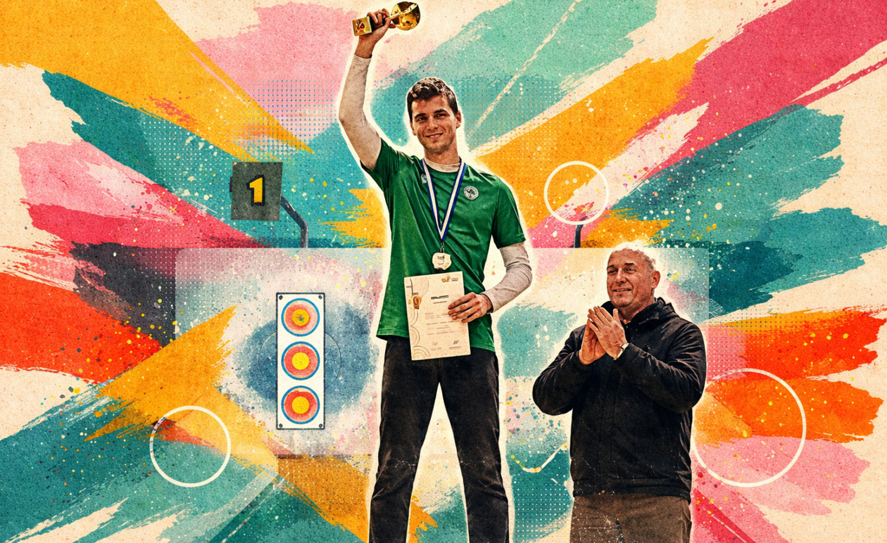 Παναθηναϊκός: Πρωταθλητής Ελλάδας στην τοξοβολία ο Παναγιώτης Θέμελης