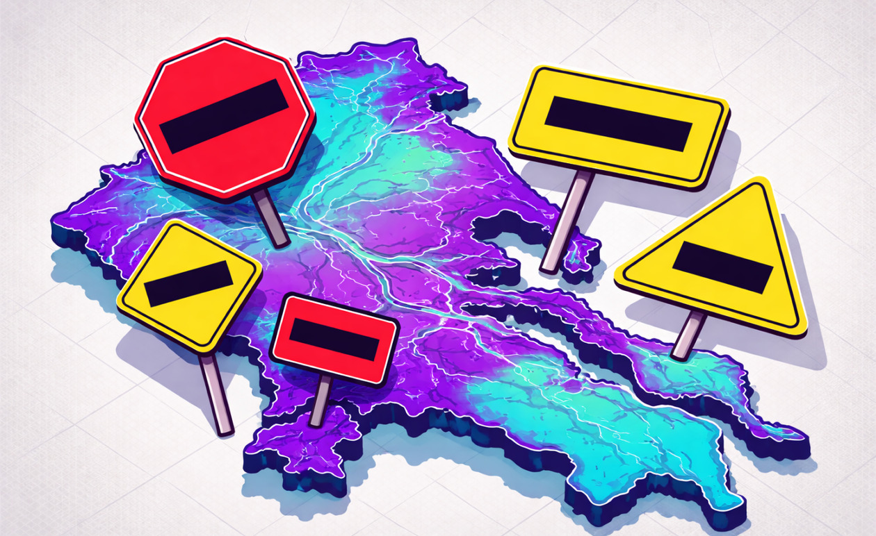 Θεσσαλία: Σε ισχύ οι κυκλοφοριακές ρυθμίσεις σε ΠΑΘΕ και Ε-65 λόγω αγροτικών κινητοποιήσεων