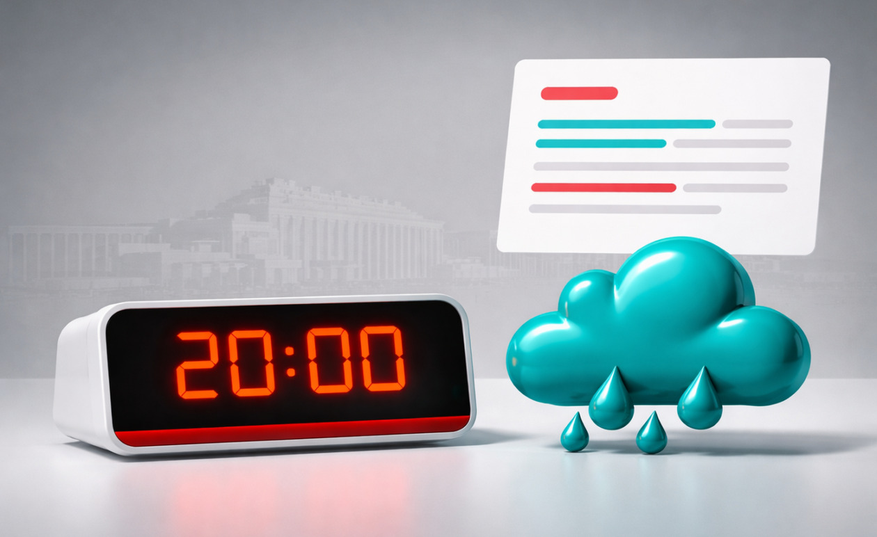 Δούκας για κακοκαιρία στην Αθήνα: Τα δύο κύματα βροχής και η έκκληση για αποφυγή μετακινήσεων