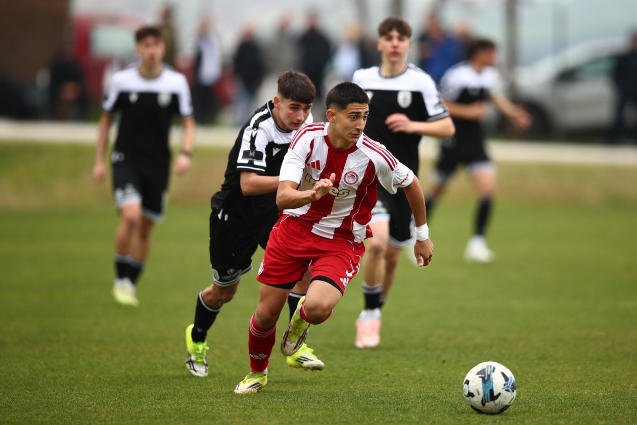 ΠΑΟΚ – Ολυμπιακός: Ισοπαλία 1-1 στο ντέρμπι των Εφήβων για την Κ17