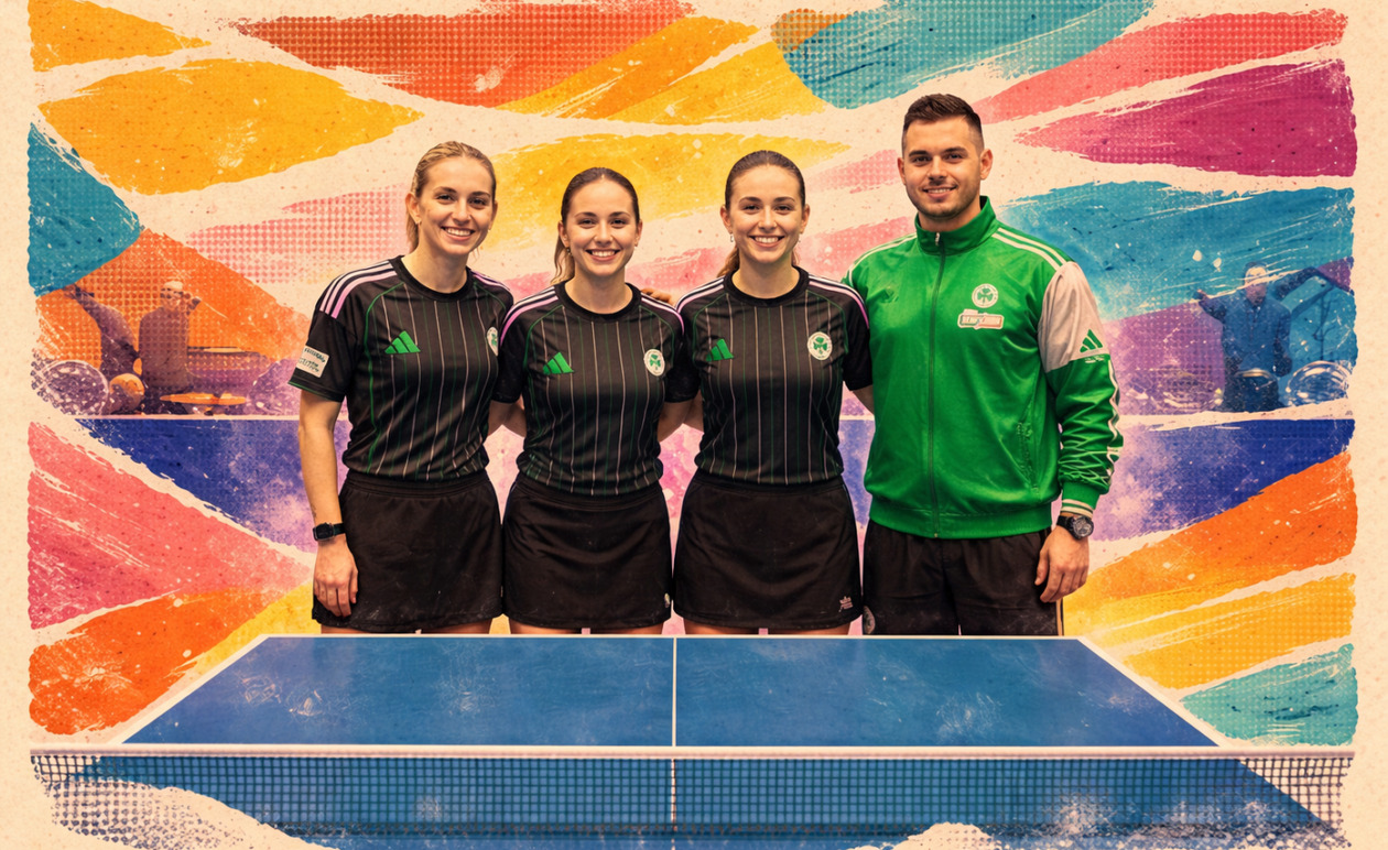 Παναθηναϊκός: Πρόκριση στο Europe Trophy Grand Final για τις γυναίκες του πινγκ πονγκ