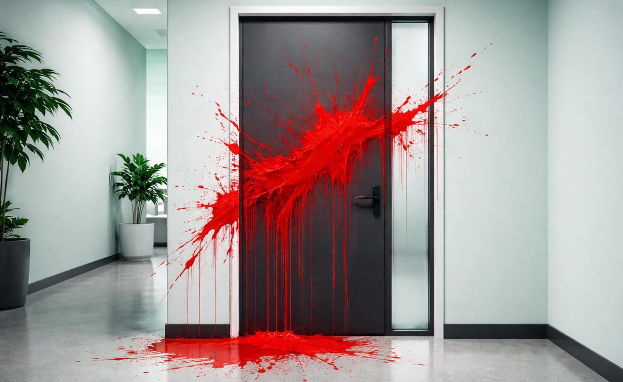 Πάτρα: Επίθεση με κόκκινες μπογιές στο πολιτικό γραφείο της Χριστίνας Αλεξοπούλου