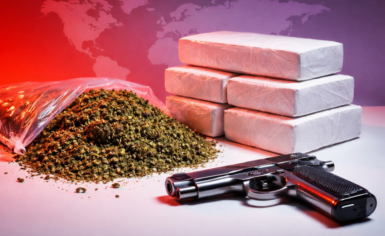 Εξάρθρωση κυκλώματος ναρκωτικών και όπλων σε Αττική, Θεσσαλονίκη και Κρήτη: 8 συλλήψεις και κατασχέσεις κοκαΐνης